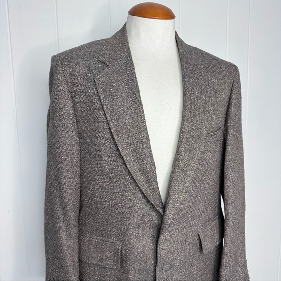 Hardy Amies Silk Wool Blend Blazer Sport Coat - Picture 1 of 12